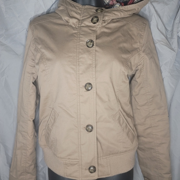 Tan lovetree hooded jacket - Picture 3 of 6